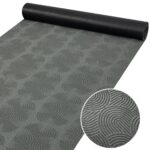 Teppichläufer Küchenläufer Flur Läufer Velours rutschfest waschbar Anthrazit Velora 3 Breiten