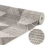 Weichschaummatte Badematte 3D Holz Grau 80x65cm