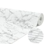 Weichschaummatte Badematte Marmor Grau 80x65cm