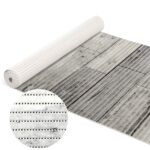 Badematte Holz Grau 130cmx50cm