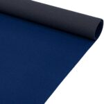 Messeteppich Meterware Eventteppich Läufer Teppich für Messe Events Büro BFL-S1 Marineblau