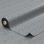 PVC Bodenbelag Vinyl Fußbodenbelag PVC Boden Vinylboden Terrazo Grau Meterware Breite 140cm