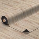 PVC Bodenbelag Vinyl Fußbodenbelag PVC Boden Vinylboden Holz Beige Meterware Breite 140cm