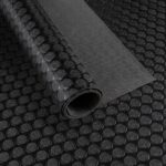 PVC Bodenbelag Dionis 1,5mm Noppen Schwarz 100x90cm