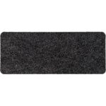 Fußmatte Schuhparkplatz Sauberlaufmatte Türmatte Schwarz in verschiedenen Breiten & Längen