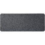 Fußmatte Schuhparkplatz Sauberlaufmatte Türmatte Grau in verschiedenen Breiten & Längen