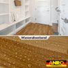 PVC Bodenbelag Holzoptik Hellbraun Meterware Vinylboden Fußbodenbelag 140cm Breit Bodenschutzmatte – 100x140cm