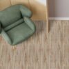 PVC Bodenbelag Vinyl Fußbodenbelag PVC Boden Vinylboden Holz Beige Meterware Breite 140cm – 100 x 140 cm