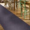 Teppichläufer Flurläufer Küchenläufer Velours Wilson Anthrazit 65cm Breit – 100x67cm
