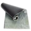 SBR Gummimatte Meterware Gummi Bodenbelag Glatt Schwarz Stärke: 1mm 100cm Breite – 50 x 100cm