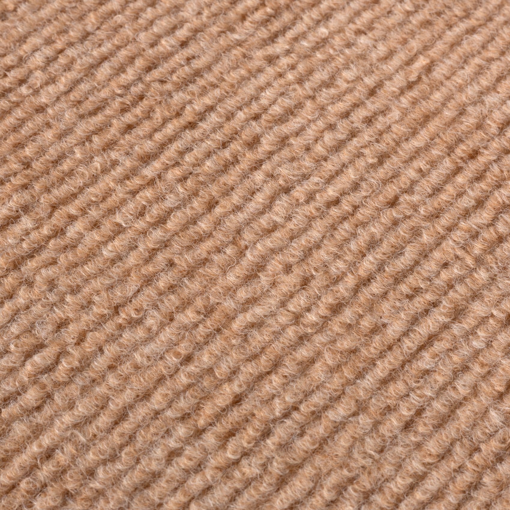 Treppenteppich Stufenmatte Treppenstufen Teppich selbsthaftend Stufenmatte Rechteckig NEMESIS Hellbraun – 50x20cm