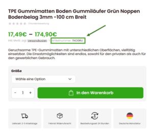 Kostenlose Musterstücke