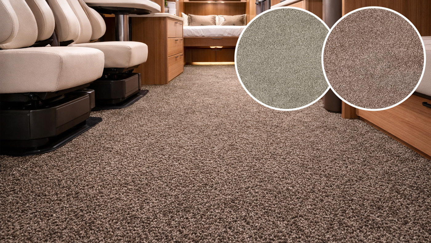 Neue Wohnwagen Teppiche nach Maß – Reisen mit Zuhause-Gefühl