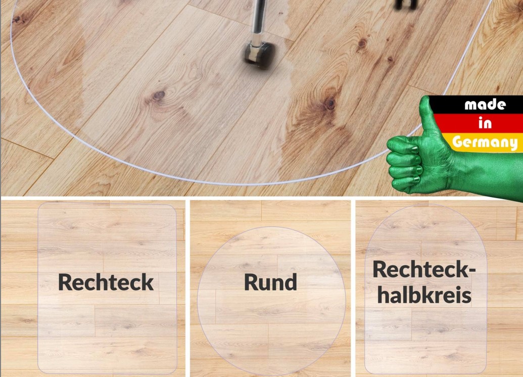 bodenschutzmatte transparent