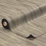 PVC Bodenbelag Vinyl Fußbodenbelag PVC Boden Vinylboden Holz Grau Meterware Breite 140cm