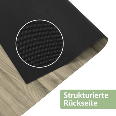 PVC Bodenbelag 1mm Holz Grau 250 x 140 cm