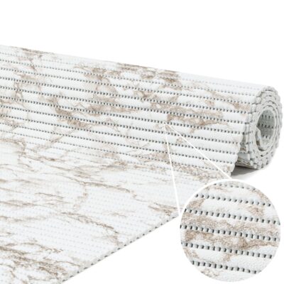 Weichschaummatte Badematte Marmor Braun 90x55cm