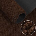 Teppichläufer Schmutzfangmatte Flur Läufer Schmutzfangläufer Teppichboden robust rutschfest Sauberlaufmatte Meterware 120 cm Braun