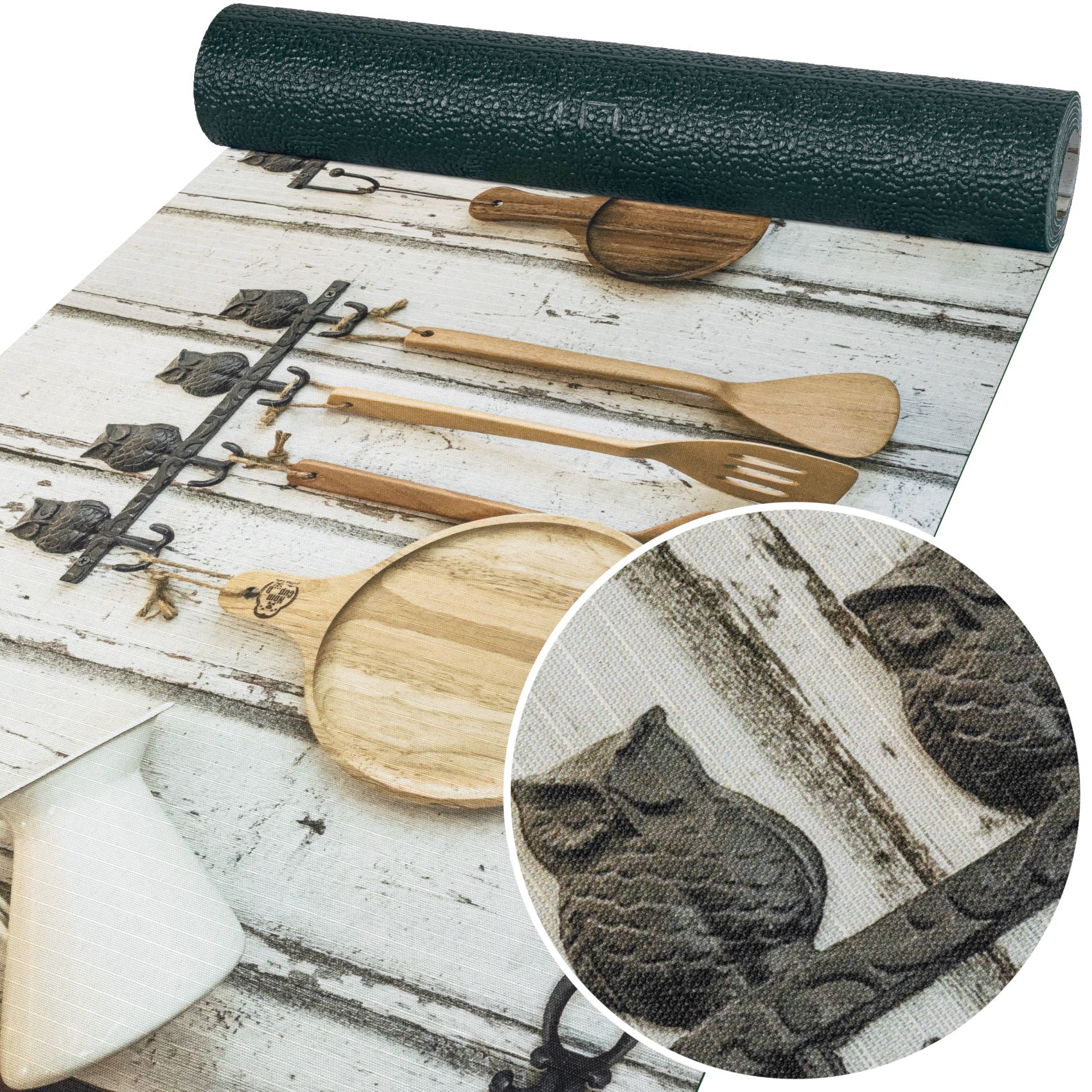 Küchenläufer Küchenteppich Läufer Flur Teppichläufer Sprinty Cucina New Mehrfarbig 50cm Breit