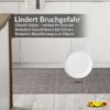Küchenteppich Küchenläufer abwaschbar Teppichläufer Küche rutschfest Flur Läufer pflegeleicht Uni ANTRe Breite 67cm