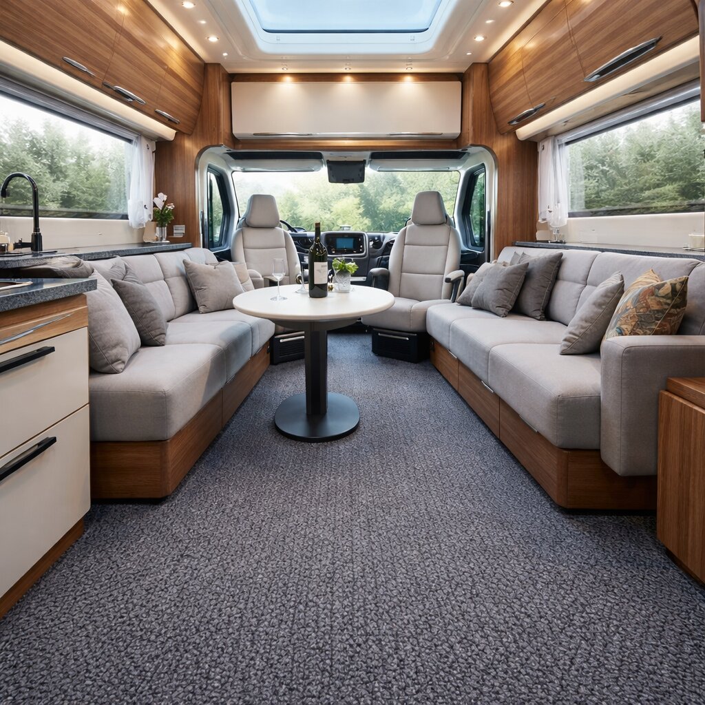 Wohnwagen Teppich ROB Teppichboden Wohnmobil nach Maß – extrem robust