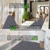Teppichläufer Läufer Flur Schmutzfangteppich Sauberlaufmatte Dover Meterware Breite 100cm
