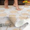 Badematte Weichschaummatte Badvorleger Duschvorleger rutschfest 65cm