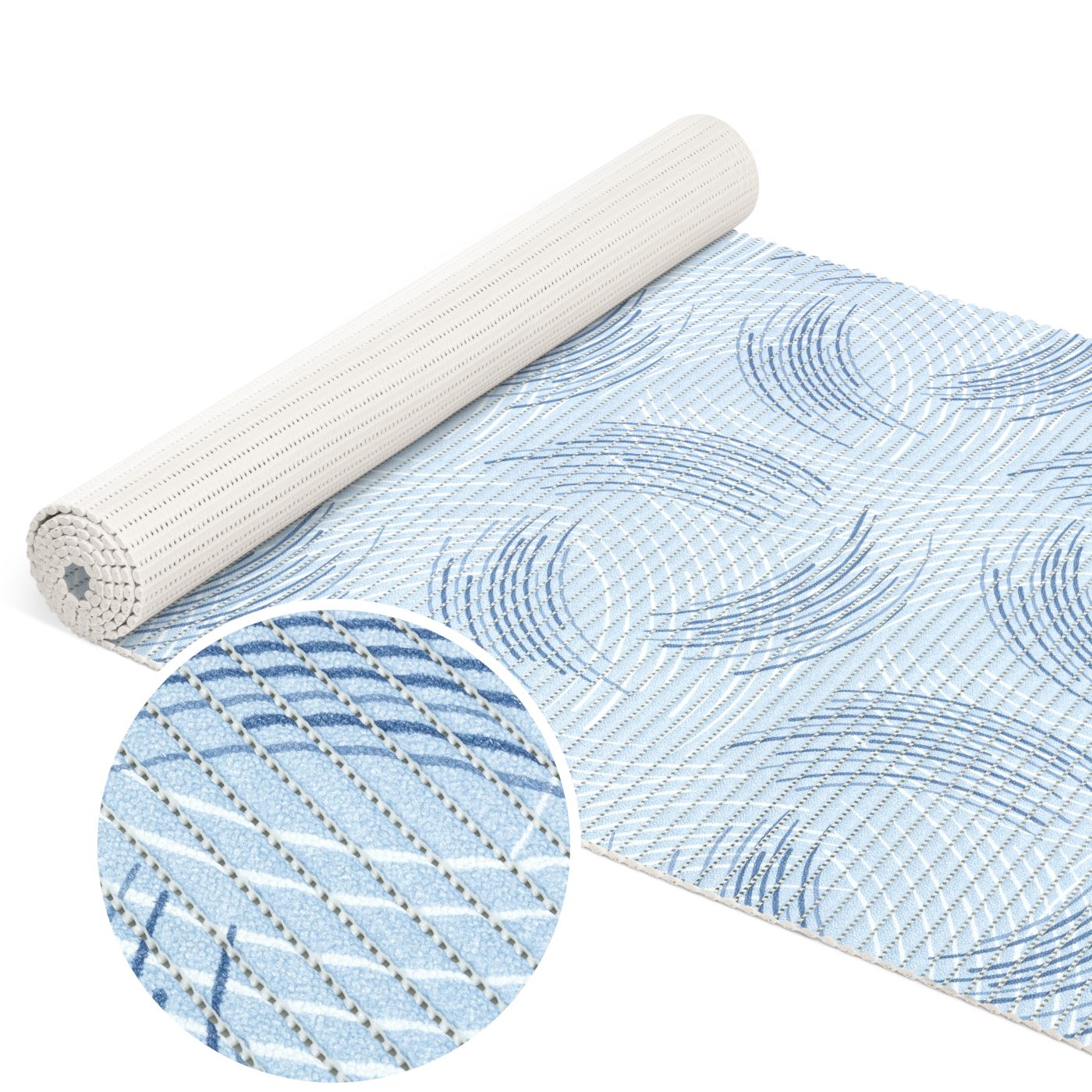 Badematte Weichschaummatte Badvorleger Duschvorleger rutschfest 65cm