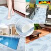 Badematte Weichschaummatte Badvorleger Duschvorleger rutschfest 65cm