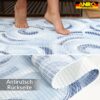 DM196A_50 Badematte Weichschaummatte Badvorleger Duschvorleger rutschfest 65cm