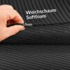 BM13-065_50-jpg Badematte Uni Schwarz 60cmx60cm