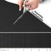 BM13-065_20-jpg Badematte Uni Schwarz 60cmx60cm