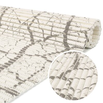 Badematte Marmor Grau 100x60cm