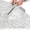 Weichschaummatte Badematte Marmor Braun 100x55cm #1