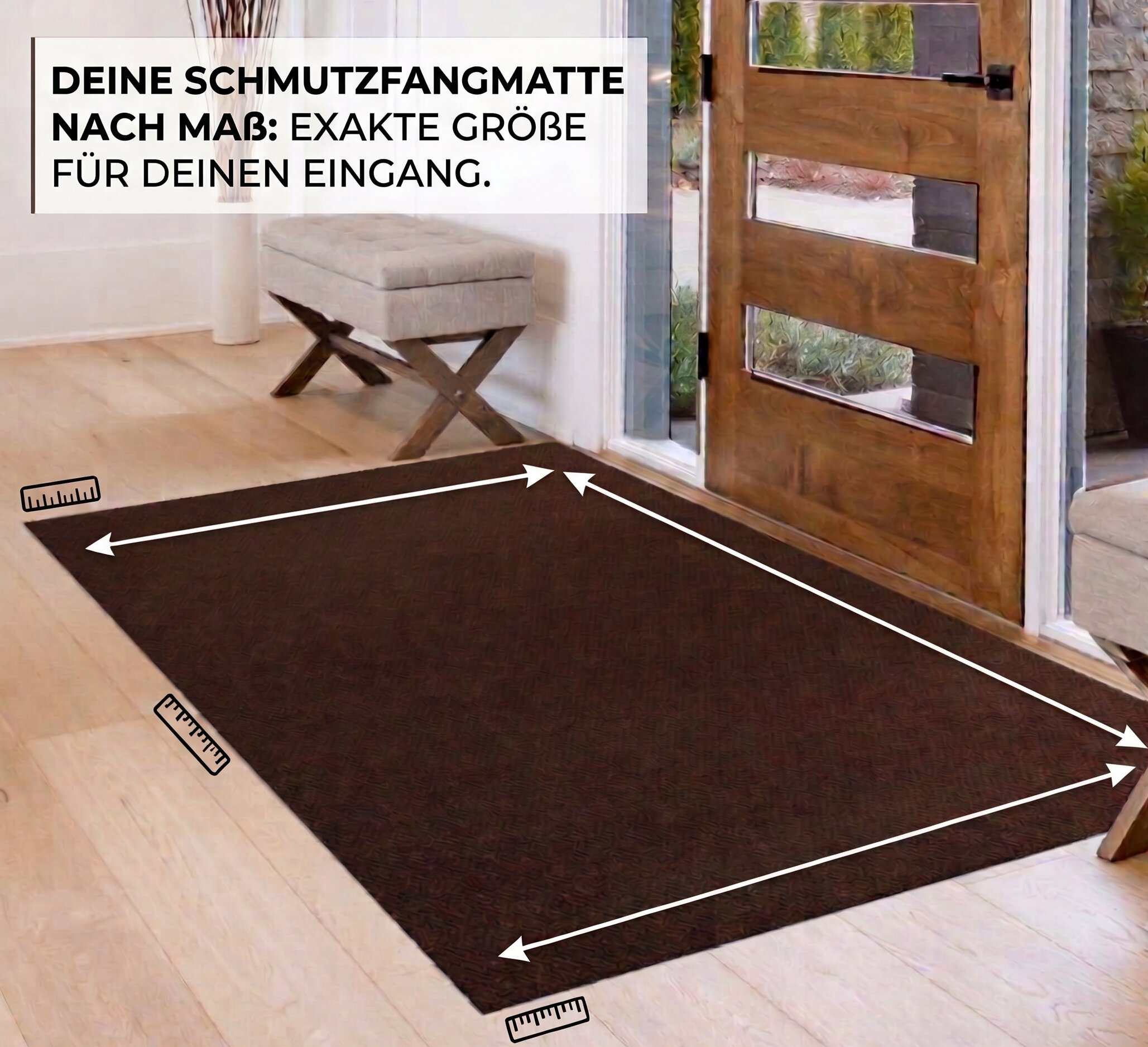 Schmutzfangmatte nach Maß