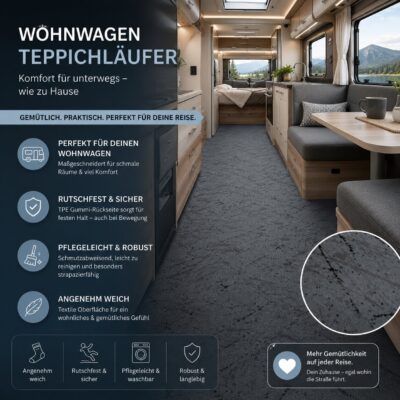 Wohnwagen Teppich Wohnmobil Teppichboden nach Maß Miro – Ansicht 4