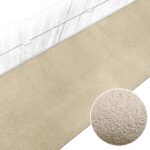Küchenläufer Küchenteppich abwaschbar Beige Mikrofaser