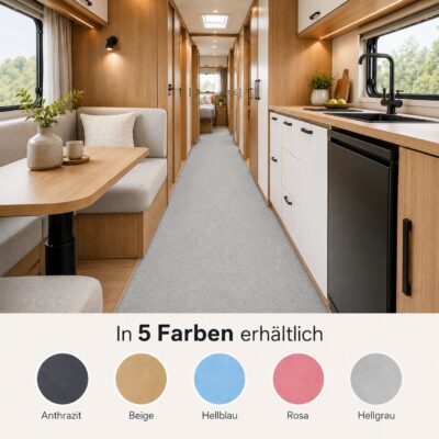 Wohnwagen Teppich Wohnmobil Teppichboden nach Maß Caravo