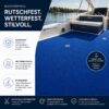 bootsteppich blau v3 Bootsteppich Rot Bodenbelag Teppich für Boote nach Maß (Kopie)