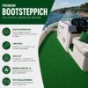bootsteppich v4 Bootsteppich Grün Bodenbelag Teppich für Boote nach Maß