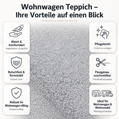 Wohnwagen Teppich Wohnmobil Teppichboden nach Maß Caravo – Ansicht 2