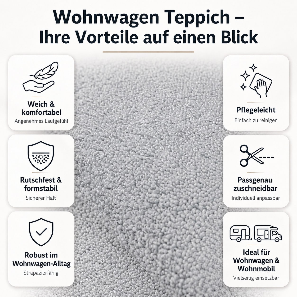 wohnwagen teppich vorteile Wohnwagen Teppich Wohnmobil Teppichboden nach Maß Caravo