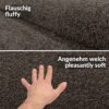 Flauschiger Kurzflor Teppich nach Maß mit weicher Oberfläche