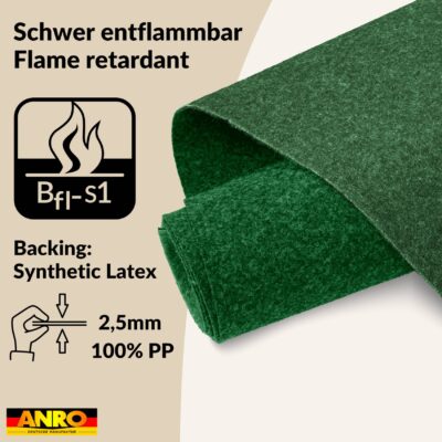 Messeteppich Meterware Eventteppich Läufer Teppich für Messe Events – Ansicht 2